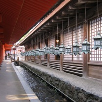 Side View "Lantern Temple", Nara