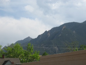 More mountains - possibly the Flatirons