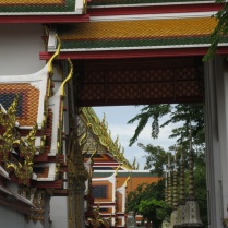 Wat Pho roofs